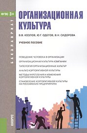 Организационная культура. Учебное пособие