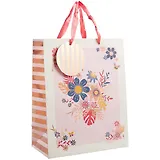 Пакет А4 33*26*13 Цветочное настроение жен., бум.мат.ламинат