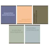 Тетрадь 96 листов в клетку "Изысканная серия", в ассортименте