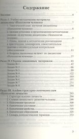 Психология человека. Курс лекций & структурно-логические схемы