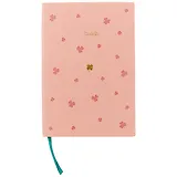 Ежедневник «Be lucky!», персиковый, недатированный, А5