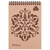 Блокнот для пастели «Premium Latte», коричневый, 30 листов, А6