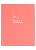 Книга для записей А5+ 96л лин. "Персиковый крем" интеграл.перепл., матов.ламин., выб.лак