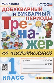 Тренажер по чистописанию. Добукварный и букварный периоды. 1 класс