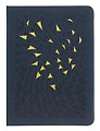 Записная книжка А6 80л кл. "GALLERY. Ночной (NEW)" иск.кожа с поролоном, термотиснение, ляссе, скругл.углы, инд.уп.