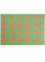 Альбом для рисования Unnika, "Озорные ёжики (орнамент)", А4, 20 листов, на евроспирали