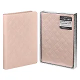 Ежедневник недат. А5 164л "Лайка" розовый, иск.кожа, тв.переплет, обл.поролон, офсет, ляссе, подар.карт.коробка с ПВХ-крышкой + промостикер