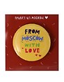 Значок From Moscow with love (ZZS-01254)