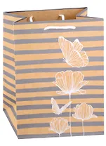 Пакет А5 23*18*10 "Бабочка" жен., крафт