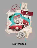 Скетчбук. Гарри Поттер. Платформа 9 и 3/4 (162х210 мм, на навивке, 40 л., плотность бумаги 160 гр.)