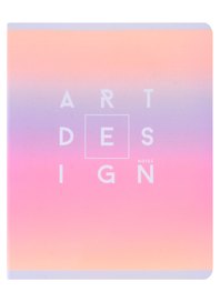 Тетрадь общая «Art design», 48 листов в клетку, A5, в ассортименте - Listoff