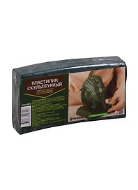 Пластилин скульптурный 500г оливковый