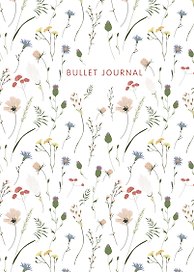 Книга для записей «Bullet Journal. Полевые цветы», А4, 60 листов, в точку, Эксмо