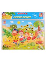 Мягкий пазл «Сказки Репка А4» 24 элемента, Vladi Toys