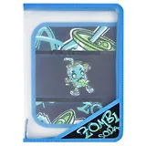 Папка для труда А4 1отд. "ЗОМБО БАНКА" полипропилен, молния, внутр.разделитель с держателями