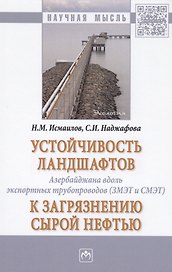 Устойчивость ландшафтов Азербайджана вдоль экспортных трубопроводов (ЗМЭТ и СМЭТ) к загрязнению сырой нефтью. Монография