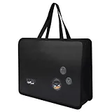 Папка для тетрадей А4 "Крутой утенок" полипропилен, 34*25*9,5 см, молния, дно с расширением