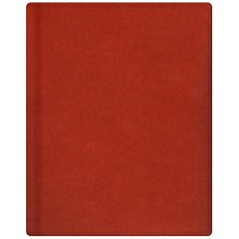 Ежедневник недат. А5 152л "Classic" Темно-красный (рельеф), иск.кожа, поролон, тон.бумага, справ.мат-лы, ляссе, Listoff