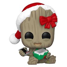 Фигурка Funko POP! Bobble Marvel Holiday S4 Groot (1440) (Fun80033)