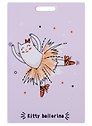 Чехол для карточек Kitty ballerina розовый (ДК2017-131)