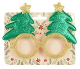 Очки новогодние Елочки (пластик) (12-06141-P4)