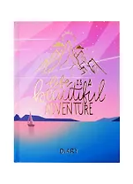 Ежедневник недат. А6 112л Время приключений 7БЦ, мат.лам, тисн.золотой фольгой, офсет