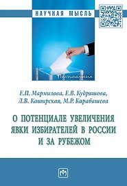 О потенциале увеличения явки избирателей в России и за рубежом: монография