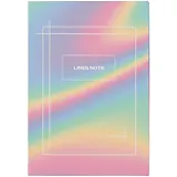 Записная книжка А6+ 64л лин. "Elements. 2" интегр.переплет, ламинация soft-touch