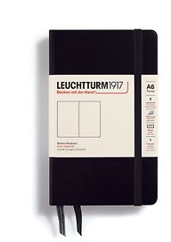 Записная книжка «Classic» А6, 93 листов, нелинованная, черный, Leuchtturm1917