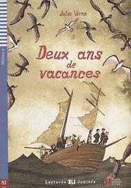 Deux ans de vacances Ур. 2 (франц.яз.) (илл. Ballario) (м) (+CD) Verne