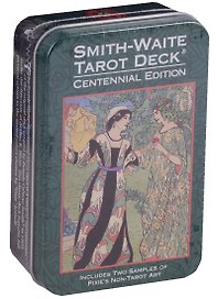 Таро Аввалон, Smit Waite centennial desk Tarot in a Tin Таро Уэйта-Смитт Памеллы (карты + инструкция на англ. яз.