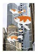 Книга для записей А5 80л кл. "Фантазия" 7БЦ