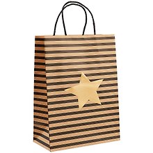 Пакет А4 30*22*11 "Gold star" нейтр. бум.мат.ламинат