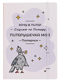 Книга для записей «Питерушечка», А5, 90 листов
