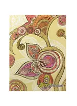 Записная книжка А6 96л кл. "Valentino. Магия цветов" 7БЦ, мат.ламинация "мокрый шелк", выб.лак, тисн.фольгой, Listoff