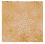 Коробка подарочная "Craft snowflaces" 20*20*9,5см, Новый год, картон
