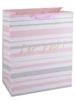 Пакет А4 26*32*12 "For you" жен., бум., тиснение надпись
