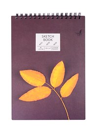 Скетчбук А5 40л "SKETCHBOOK. New life", 100г/м2, евроспираль