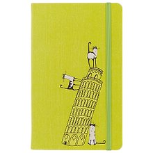 Книга для записей «Funny Stories-3», А5, 96 листов, линованная, искусcтвенная кожа, твердая обложка, с ляссе, Paper Art
