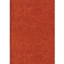 Книга для записей А5 96л лин. "Classic" коричневая, иск.кожа, поролон, тонир.бумага, ляссе, Listoff