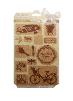 Наклейки декоративные Верь в мечты (1220685) (из пробки) (Арт Узор) (упаковка)