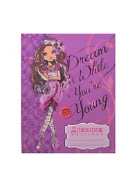 Дневник для ср. и ст.кл. "Ever After High.Наследница" 7БЦ, мат.ламин., понтон.печ., Unnika