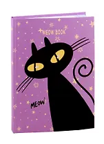 Записная книжка А6+ 96л тчк. "Cats" интеграл.переплет, мат.ламинация "soft touch"