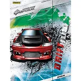 Дневник для мл.кл. 48л "Форсаж" 7БЦ, матов.обл., с магнитом, фигурная вырубка, выб.лак, тисн.фольгой, Proff