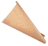 Бумага упаковочная 70*100см "Сердечки" крафт, инд.уп.