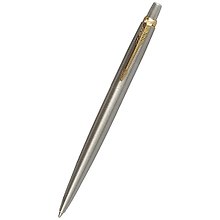 Ручка подарочная шариковая синяя, Jotter Stainless Steel GT, Parker