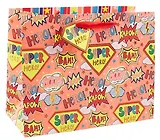 Пакет А5 18*23*10 "Комиксы" дет., бум.мат.ламинат