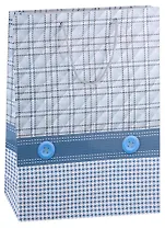 Пакет А3 46*33*10 "Мужской" нейтр., бум.мат.ламинат, ассорти