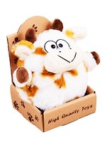 Игрушка Бычок в крафт коробке