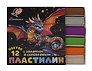 Пластилин 12цв 230гр "Фантазия" (классич, золото, серебро) к/к., стек, Луч
